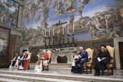 Capilla Sixtina exhibe dos tapices de Rafael en honor a Carlos III
