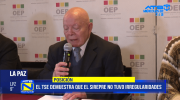 TSE acepta revisión de datos solicitada por Alianza Libre