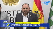 Gobierno promulga decreto de indulto para descongestionar las cárceles del país