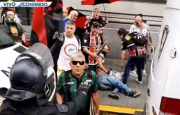 El jubilado que fue agredido por la policía en la marcha sufrió una fractura: Se han ensañado con los viejos