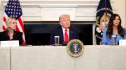 Trump calificó a los cárteles como ‘el ISIS del hemisferio’, dice que los operativos en el Caribe llegaron para quedarse