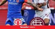 Lanús no aguantó y empató en la ida con U. de Chile