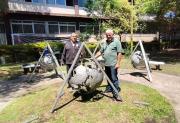 La Tecnológica instala una obra de arte junto a otras tres universidades del mundo
