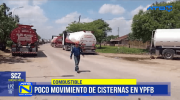 Larga fila de cisternas en la refinería de Santa Cruz retrasa distribución de diésel