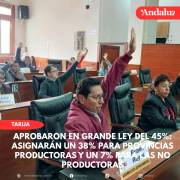 Aprobaron en grande Ley del 45%: Asignarán un 38% para provincias productoras y un 7% para las no productoras