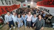 Juan Manuel López cerró su campaña en el comité de la UCR de Magdalena: No caigan en la trampa de la polarización