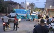 Un motociclista internado tras un fuerte choque en Tolosa