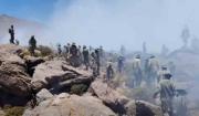 Incendio forestal arrasa más de 3.000 hectáreas de pastizales y cultivos en Cerro Grande, Oruro