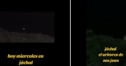 ¡Otra vez sopa! Aparecieron nuevos videos de “luces extrañas” en Jáchal