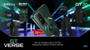 INFINIX lanza el GT 30 con merch exclusivo: potencia y estilo en un combo de edición limitada