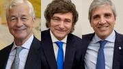 El CEO de JP Morgan se reúne este viernes con Javier Milei y Luis Caputo en la previa a las elecciones