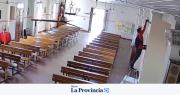 Indignación en San Juan por el robo de focos en una parroquia