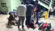 Tras un rastreo descubren un depósito de motos robadas en Tarija; hay cuatro aprehendidos