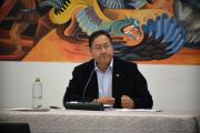 Luis Arce cuestiona acercamiento de Rodrigo Paz a EEUU y advierte riesgo de retrocesos en política soberana
