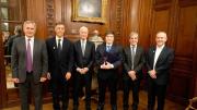 Milei participó de una cena con el CEO del JP Morgan