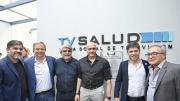 Kicillof inauguró la nueva sede de la obra social del Sindicato de Televisión