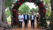 Ciudad: el Patio Andaluz, la joya del Rosedal, reabrió al público tras la restauración