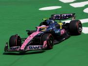 F1 GP de México: Franco Colapinto les ganó a Aron y Gasly, sus dos principales competidores en Alpine y terminó el viernes muy contento
