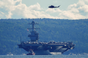 Régimen de Donald Tump despliega grupo de Portaaviones USS Gerald Ford en el Mar Caribe