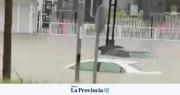 Inundaciones y barrios anegados: fuerte diluvio en el AMBA