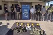 Procesaron con preventiva al gendarme médico que llevaba casi 6 kilos de droga