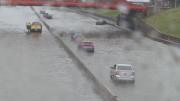 Diluvio en Buenos Aires: por el temporal, hay cortes de luz e inundaciones en la General Paz