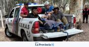 Una mujer se fracturó haciendo trekking en Ullum y fue rescatada por Bomberos
