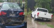 Iban alcoholizados en una 4x4, chocaron contra un auto en La Plata y huyeron pero la Policía los detuvo