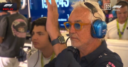 La sorpresiva reacción de Flavio Briatore ante un error de Franco Colapinto