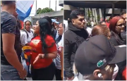 Grupo oficialista agredió a familiares de presos políticos tras misa de acción de gracias en la UCV