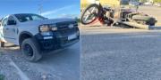 Un enfermero quedó en terapia intensiva tras ser atropellado por una camioneta petrolera en Centenario