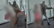 En video: sujeto golpea salvajemente a una anciana en el metro