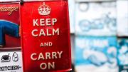 Keep Calm and Carry On: cómo un olvidado afiche británico de la Segunda Guerra Mundial se convirtió en un fenómeno en el siglo XXI