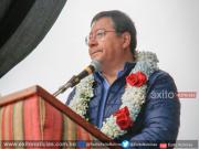 Arce señala que saldrán por la puerta grande y que en su gestión se entregaron obras para los bolivianos