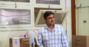 Votó Emilio Baistrocchi y halagó la Boleta Única Papel: “El sistema es ágil, transparente y muy equitativo”
