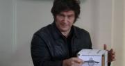 Votó Javier Milei en la UTN: saludó a la gente y se fue sin dar declaraciones