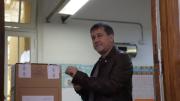 Votó Mariano Recalde: “Los invito a que vengan a votar. Es un día espléndido”