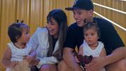 El emotivo video de Thiago Medina que trabaja en su recuperación con sus dos hijas