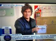 La foto editada que subió Milei y la confusión de su madre: las perlitas del día electoral