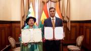 Bolivia y la India amplían, por cinco años más, memorándum en el área de minería