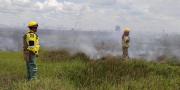 Defensa Civil reporta control parcial de los incendios