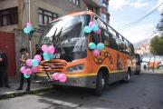 Nueva ruta de La Paz Bus beneficiaria a unas 150 mil personas hacia Limanipata