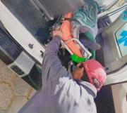 Trabajadores caen en tanque de gasolina en Llallagua, uno está mal