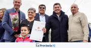 Orrego entregó 135 viviendas en el barrio La Majadita de 9 de Julio