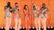 Cali vivió una noche de salsa junto a Shakira y el grupo Niche