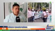Sector salud anuncia paro de 24 horas en hospitales de primer y segundo nivel