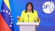 Delcy Rodríguez pidió a Maduro que suspenda todos los acuerdos gasíferos con Trinidad y Tobago