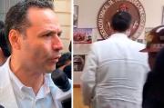 Visita de un cívico cruceño causa tensión y enojo a la Federación de Mineros