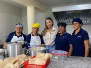Elaboraron más de 300 arepas para adultos mayores de Girardot