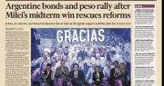 Financial Times: La amenaza de devaluación se desvanece tras el triunfo de Milei
